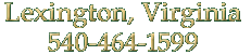 Lexington VA landscape design